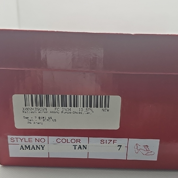 Refresh Amany Women's Cuban Heel Ankle Booties Oxford - Picture 8 of 8